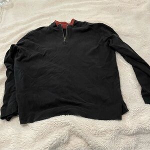 Black and Brown Quarter-Zip Pullover. Tommy Bahama. Item # 11092